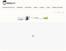 Tablet Screenshot of nerdout.net